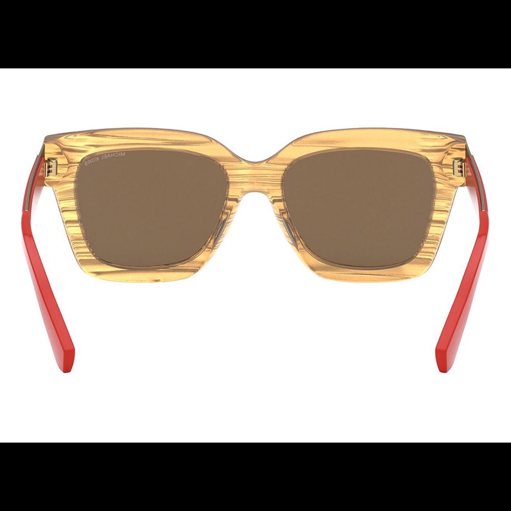 New Michael Kors Leopard Print Sunglasses - Picture 5 of 11